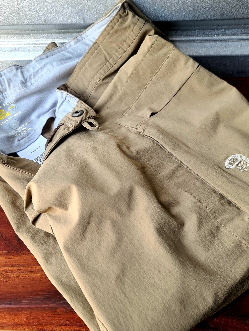 Mountain Hardwear Women's Khaki Tan Outdoor Pants
